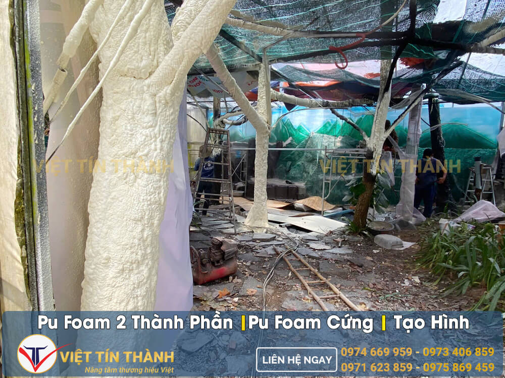 foam pu cứng cách nhiệt tạo hình